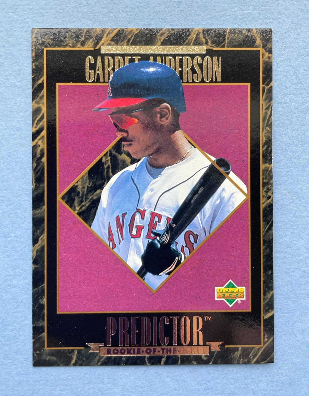 1995 Upper Deck Baseball Garret Anderson Predictor Award Winners #H35 Angels