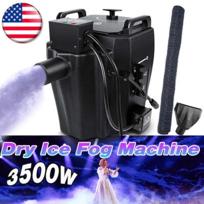 3500w Dry Ice Fog Machine Low Lying Smoke Machine Stage Effect For Wedding Party