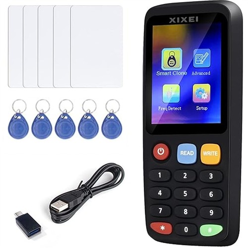 Copier Access Control Card Duplicator Cloner RFID IC NFC ID Card Readers Writer - Zdjęcie 10 z 12