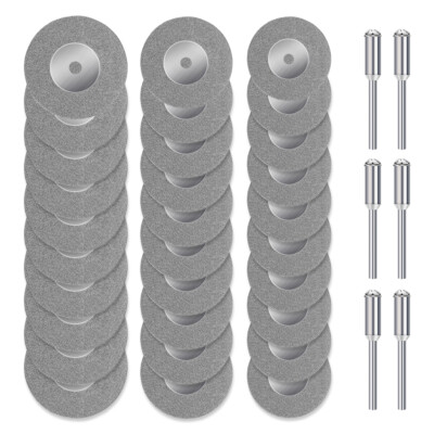 36 für Dremel Proxxon Diamant Trennscheibe 16/20/25mm Glas Metall Schleifscheibe