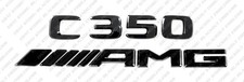 Gloss Black Emblems Trunk for Mercedes-Benz C350 AMG W202 W203 W204 W205 W206