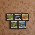 Nintendo DS 5 Video Game Loose Cartridge Lot Tested Working Handheld Video Game