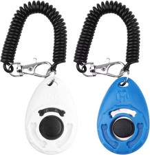 Dog Training Clicker Wrist Strap Pets Training Behavioral Cats Puppy Birds Horse