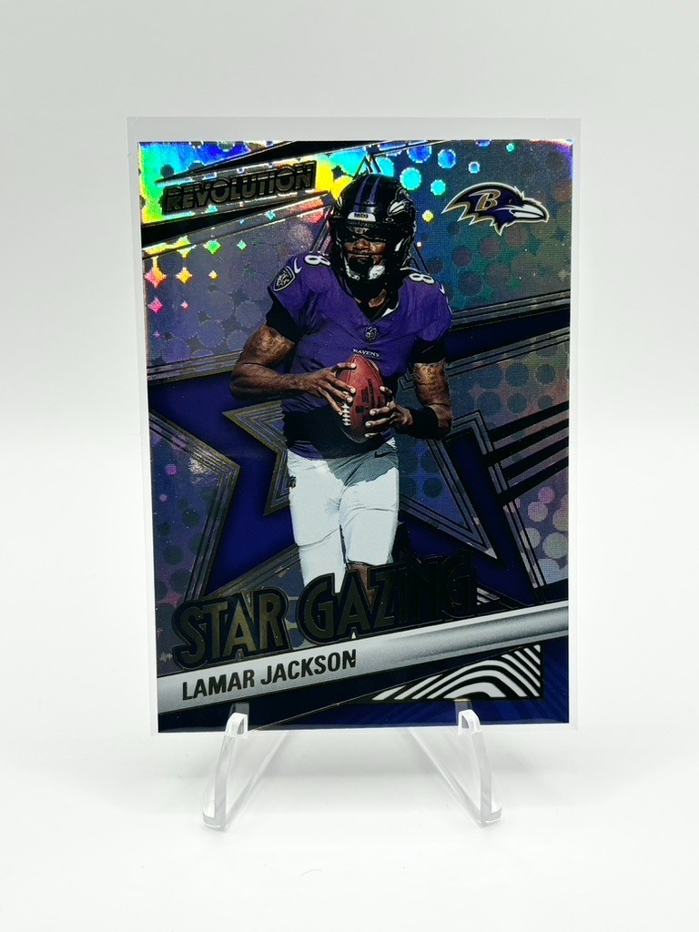2025 Panini Revolution - Star Gazing Lamar Jackson #1