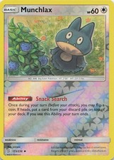 Munchlax Reverse Holo Uncommon SM - Unified Minds 173/236 MP D24 on eBay