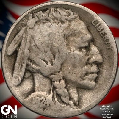1924 S Buffalo Nickel B1328