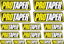 Pro Taper Decal Sheet Sticker Graphic Set Logo Adhesive Aufkleber 15 Pcs