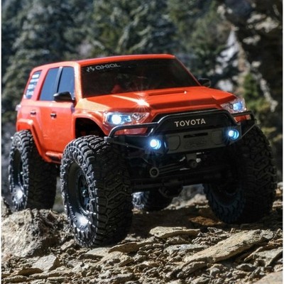 Axial AXI-2035T1 1:24 SCX24 Toyota 4Runner 4X4 RTR Brushed Rock Crawler, Orange