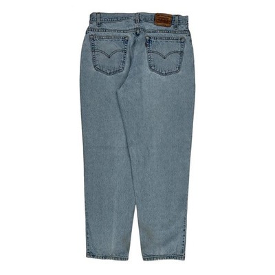 90er Levis Loose Jeans - 33W 32L helle Waschung Baumwolle