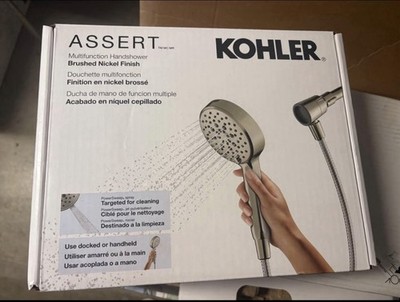 Kohler Assert Multifunction Handshower Brushed Nickel. New open box 