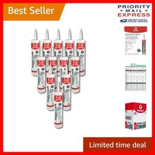 25- Durable Painter's Caulk, 10.1 Fl Oz Tubes Pack of 12   Ready to Paint