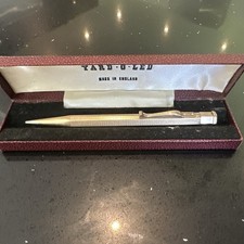 Yard-O-Led Vintage Rolled Gold Propelling Pencil Hexagonal | Original Box c1950
