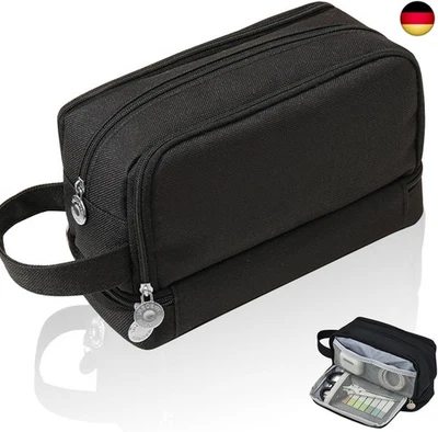 SLTAXAR Federmäppchen Jungen Mäppchen 4 Fächer Federmappe Schwarz Federtasche Große Kap