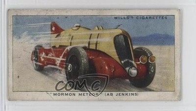 1938 Wills Speed Title in Black Tobacco Manufacturers of Gold Flake  Back 0b0