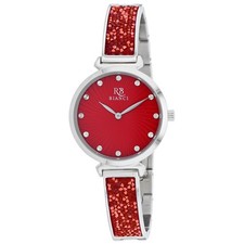 Roberto Bianci Women's Brillare Red Dial Watch - RB0203