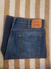 Levi's Men's 469 Loose/Baggy Blue Denim Shorts Size 40