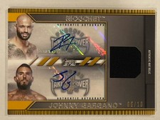 Ricochet Johnny Gargano 2021 Topps WWE Undisputed Match-Up Dual Relic Auto /10