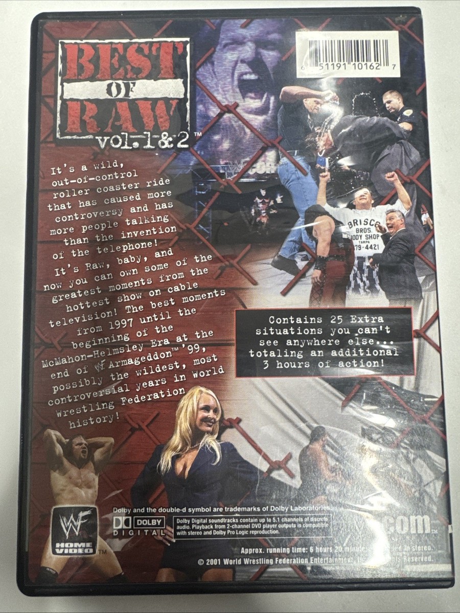WWF - Best of Raw Vols. 1 2 (DVD, 2001, 2-Disc Set) 651191101627| eBay