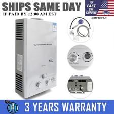 18l 36kw 5gpm Lpg Propane Gas Hot Water Heater Tankless On-demand Instant Boiler