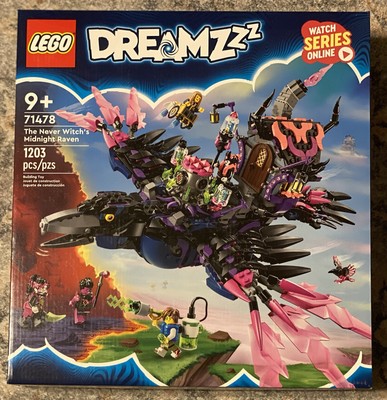 LEGO DREAMZzz The Never Witch's Midnight Raven 71478 with 3 Building Options