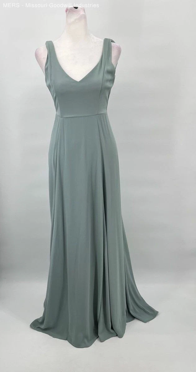slim fit dress slacks Jasmine Halter Midi Dress, in Moss Green Luxe Satin | Show Me Your Mumu main image 1