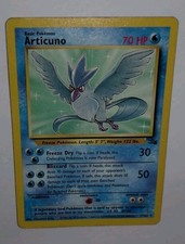Pokémon Articuno 17/62 Non Holo Serie Fossil Gioco di Carte Collezionabili TCG