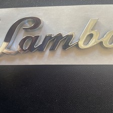 Lamborghini Aventador Lp700 Lp720 Lp750 Rear Script Emblem Silver 470853742