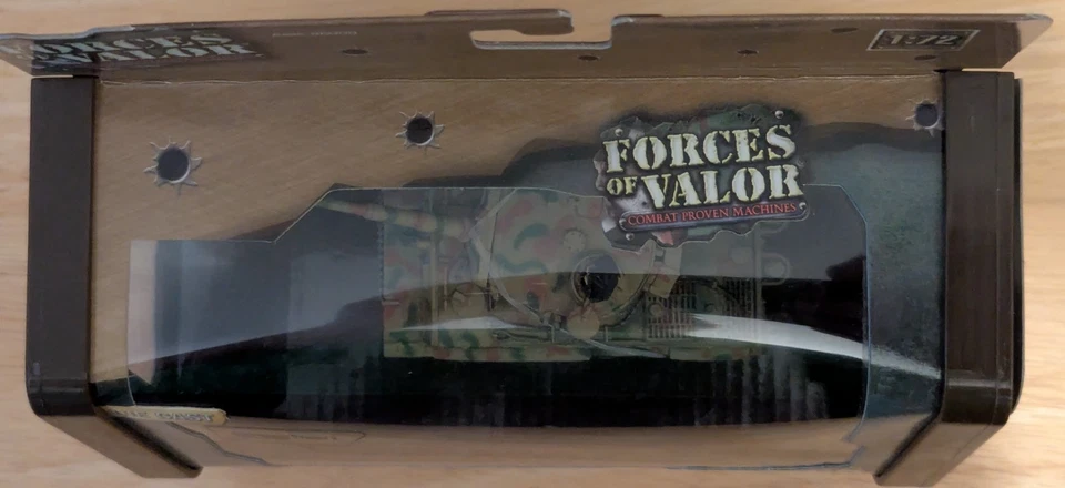 2006 Unimax Forces of Valor 1:72 Normandy 1944 German Tiger I 95004 NIB - Image 2 of 4