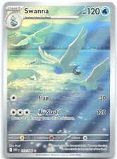 Swanna Holo Illustration Rare SV: White Flare 110/086 NM Gemi on eBay