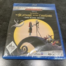 The Nightmare Before Christmas Blu-ray NEW Disney Movie Club Exclusive Sealed