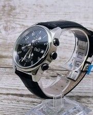 Dolce & Gabbana D & G SANDPIPER Watch in Black Leather Strap USED Good Condition