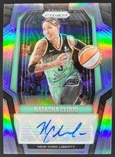 2025 Panini WNBA Prizm Natasha Cloud Signatures #SG-NC Auto New York Liberty EBY