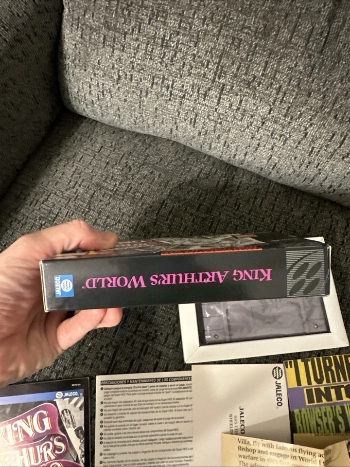 King Arthur's World (SNES, 1993) CIB NM Condition, Authentic, Tested, Rare Find! - Image 4 of 4