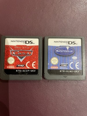 Nintendo DS Disney Spiele Konvolut - Cars & Ratatouille | getestet & funktionsfähig | nur Karts