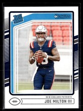 2024 Panini Donruss Football Rated Rookie #319 Joe Milton III Rookie RC