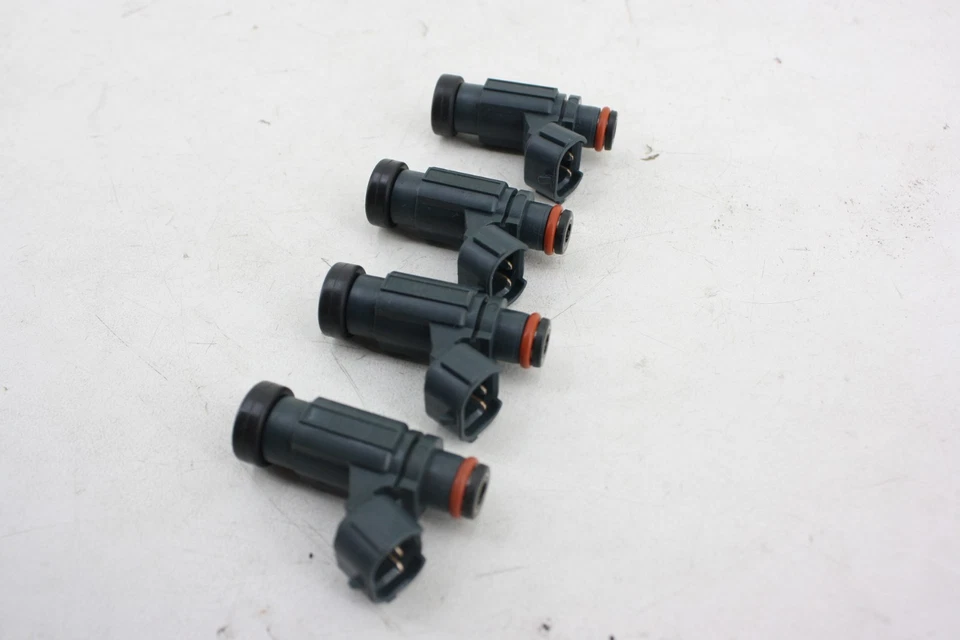 KAWASAKI NINJA ZX6R 2007-2012 OEM JUEGO DE INYECTORES DE COMBUSTIBLE PRIMARIOS LIMPIOS Y PROBADOS Foto 3 de 4