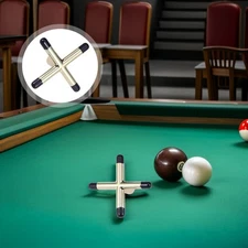 Snooker Billiards Cue Rack Bridge Head Cross Holders Rod Pool Cue Stick Holders
