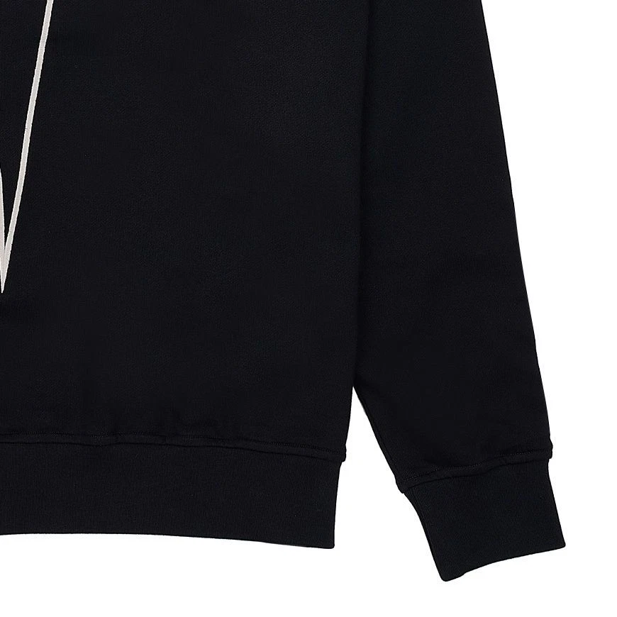 Felpa uomo Rick Owens logo 76656027