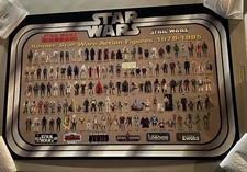 Star Wars Insider Fan Club Tomart Vintage Kenner Action Figure Poster