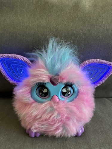 Hasbro Furby Cotton Candy Pink Interactive Toy 2023~No Accessories-Tested-Works