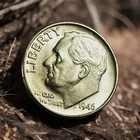 1946-P Roosevelt Dime Silver SUPERB BU-As Picture-Free Shipping#RD1946 #4