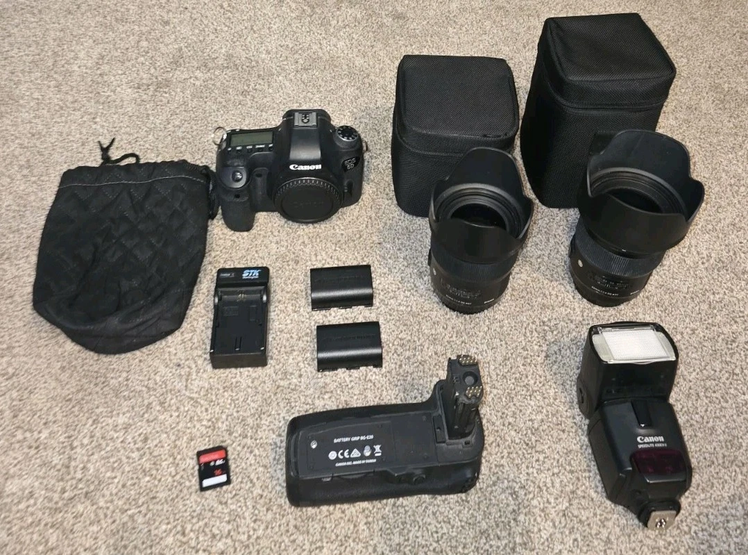 Canon EOS 6D & EF20−35 & 28−80 & 75−300 Canon EOS 6D Canon EOS Digital SLR Cameras for sale | eBay