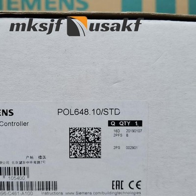 New In Box 1PC Siemens controllers POL648.10/STD Free Shipping