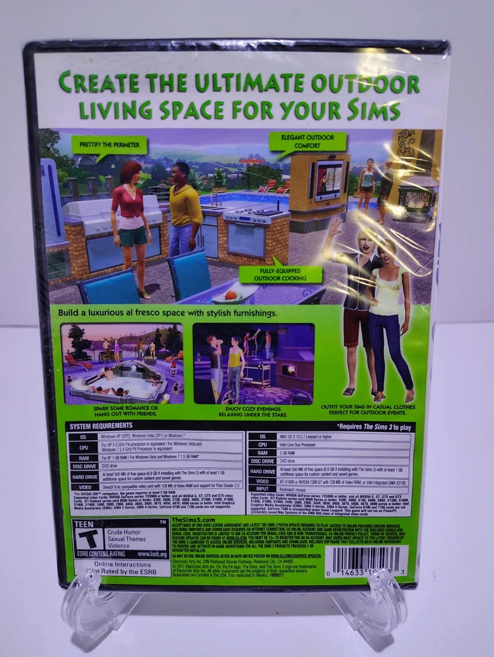 The Sims 3: Town Life Stuff (Windows/Mac DVD-ROM Software, 2011) - Image 2 of 3
