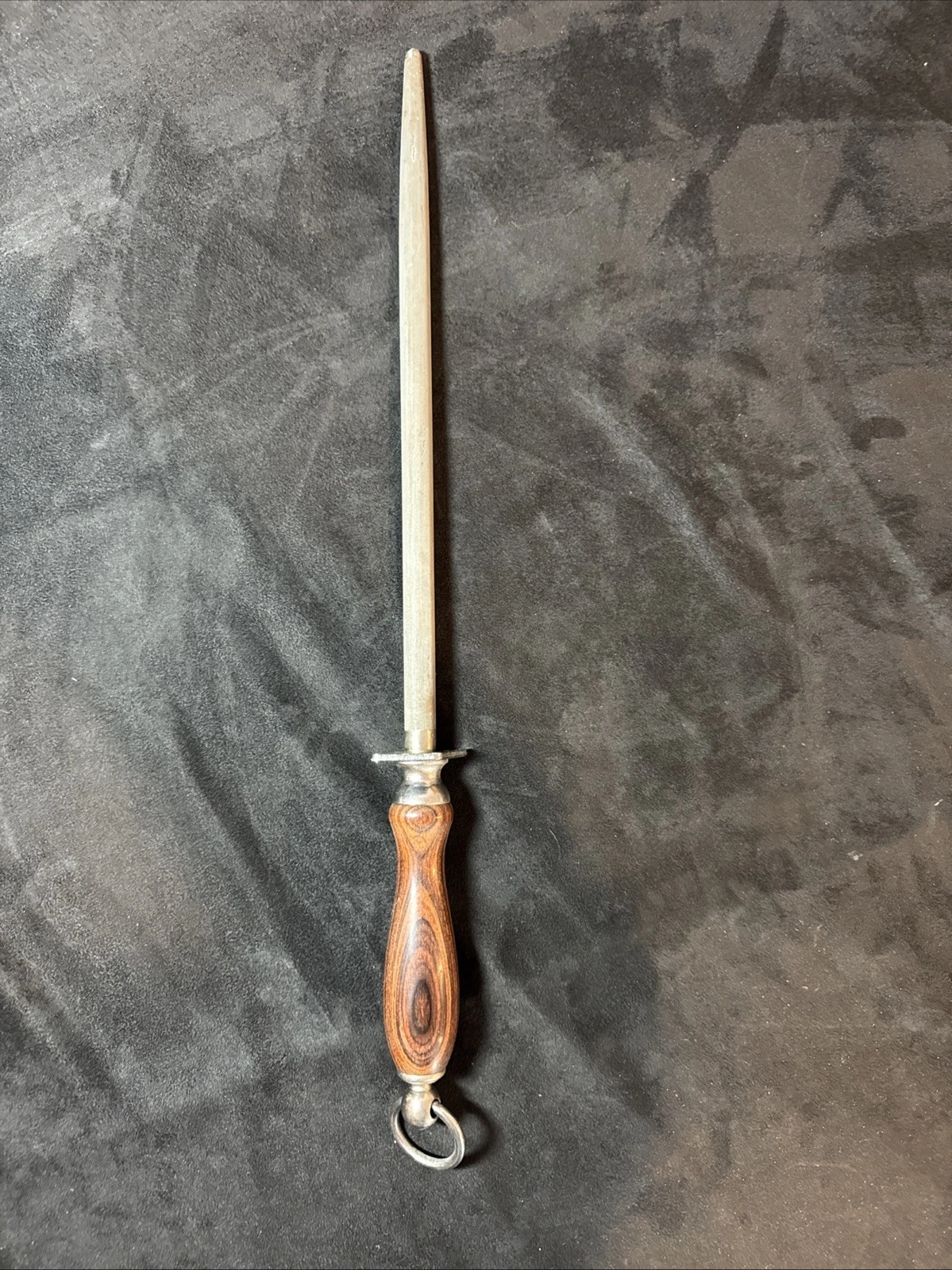 Vtg Dexter Russell Knife Honing Steel 11" Sharpener Wood Handle 17.5” Long
Opens in a new window or