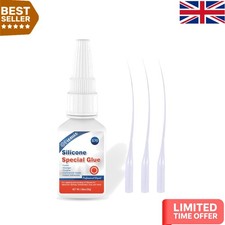 Instant Bonding 30g Clear Silicone Glue - Waterproof & Heat-Resistant Solution