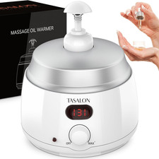 Professional Massage Oil Warmer with 2 Lockble Pump, 750Ml Digital Massage Oil H