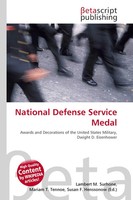 Lambert M. Surhone (U. A.) | National Defense Service Medal | Taschenbuch (2026)