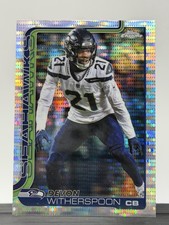 2025 Topps Chrome #277 Devon Witherspoon Pulsar Refractor Seattle Seahawks