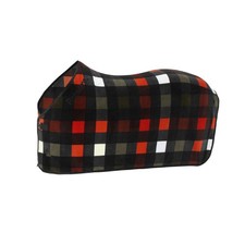 Eskadron Abschwitzdecke Fleece Check black-wh...